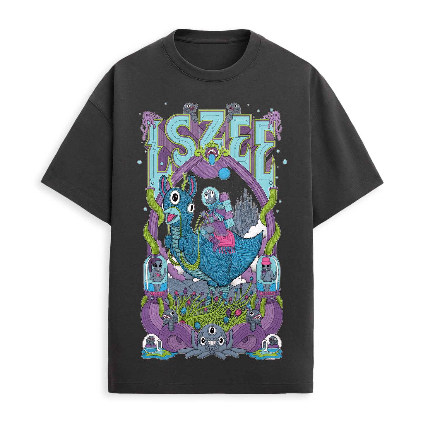 LSZEE - Enigma Tee - Graphite (pre order)