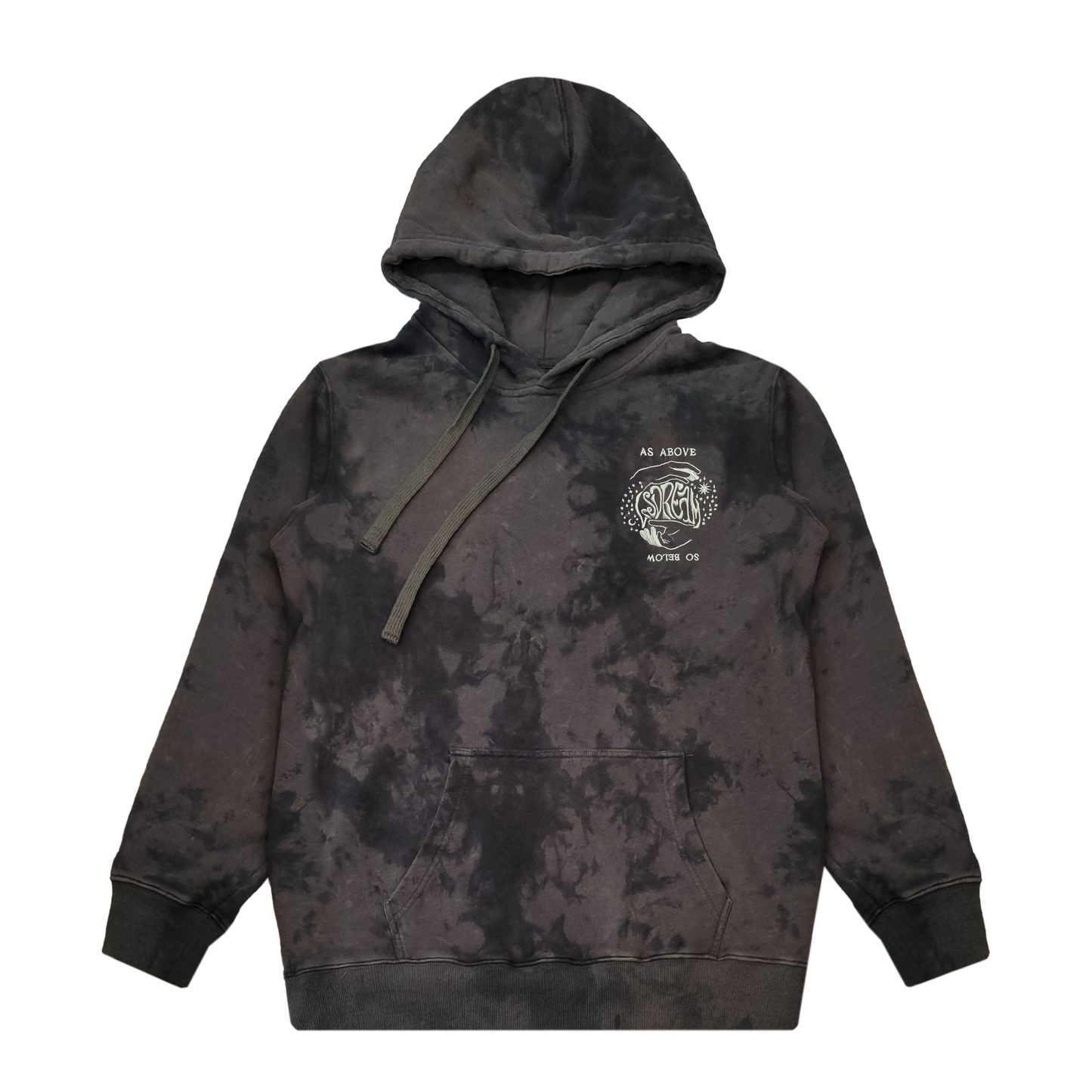 COMING SOON 4/19 - 11:11 am PST - As Above So Below Dyed Hoodie