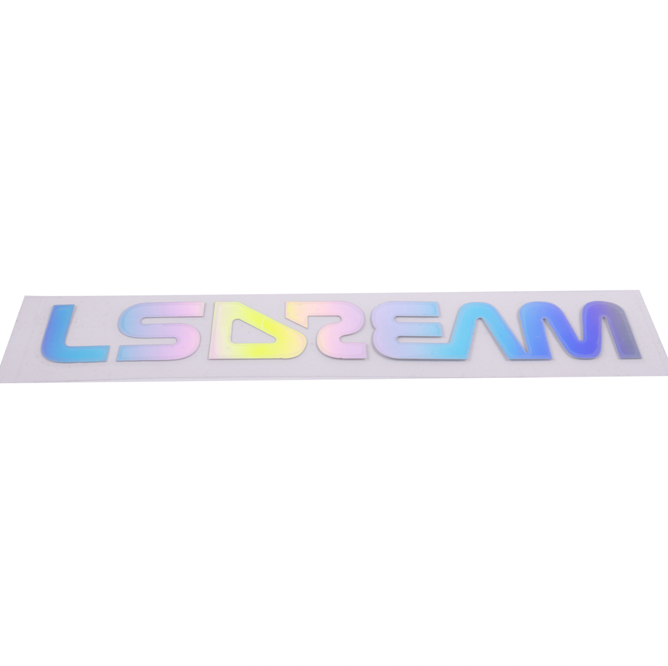 LSDREAM Holographic Block Logo Car Decal