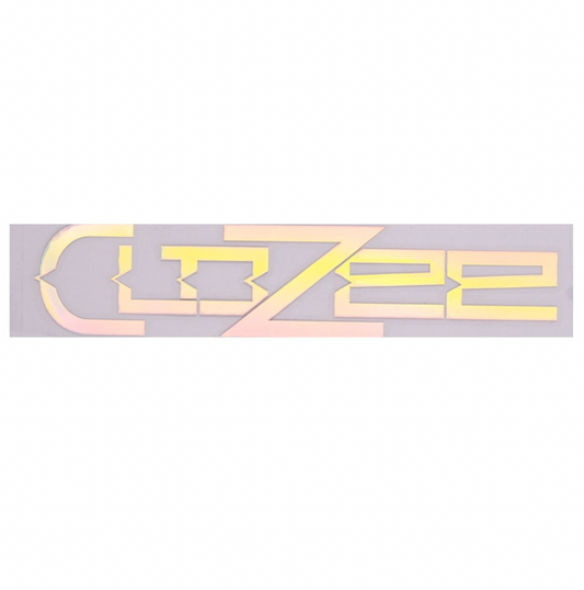 CloZee - Standard Logo Holographic Car Decal