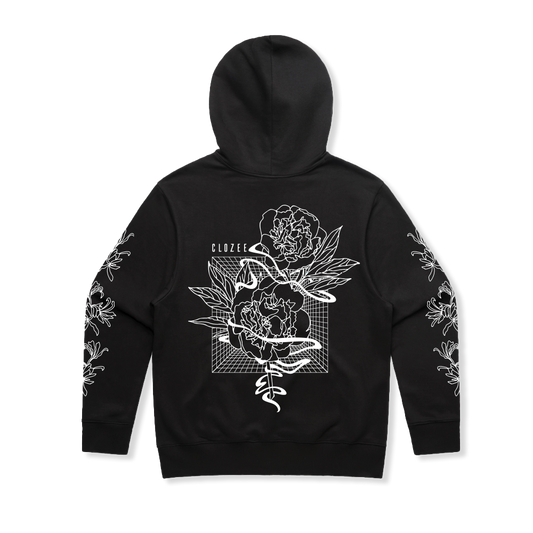 CLOZEE - Rose Noir Hoodie