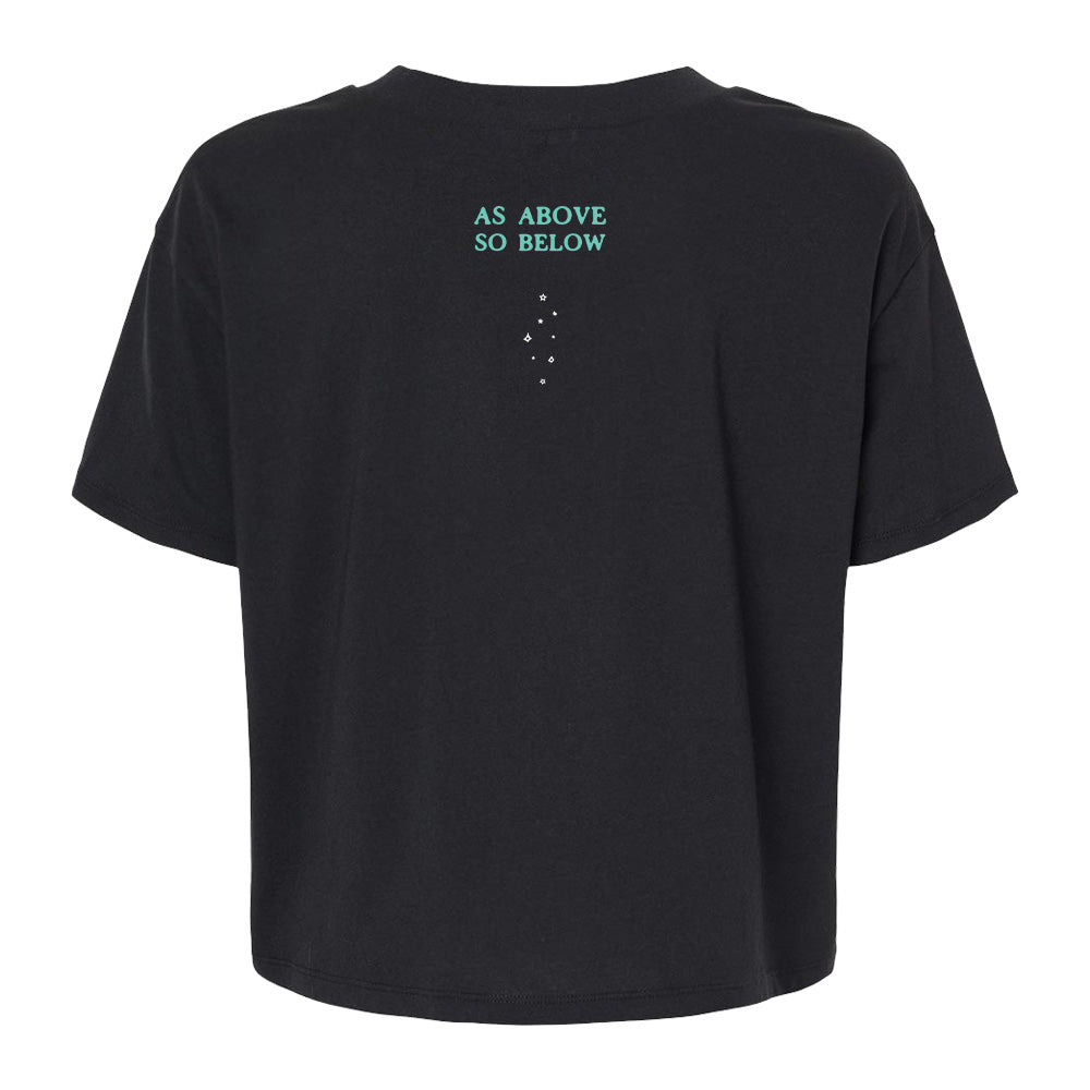 As Above So Below Crop Tee