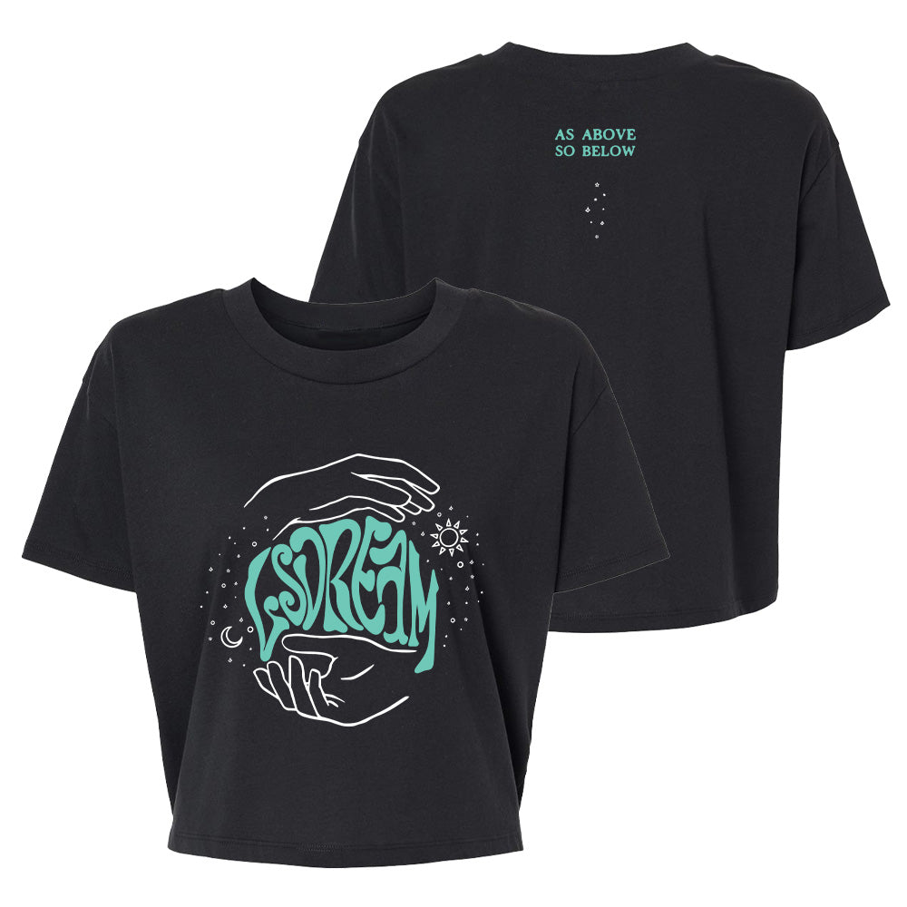 As Above So Below Crop Tee