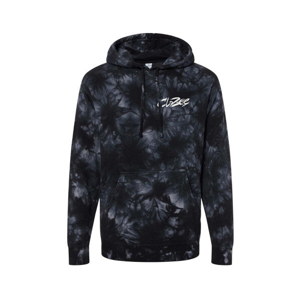 CZ GLOW IN THE DARK TIE DYE HOODIE (6538049454174)