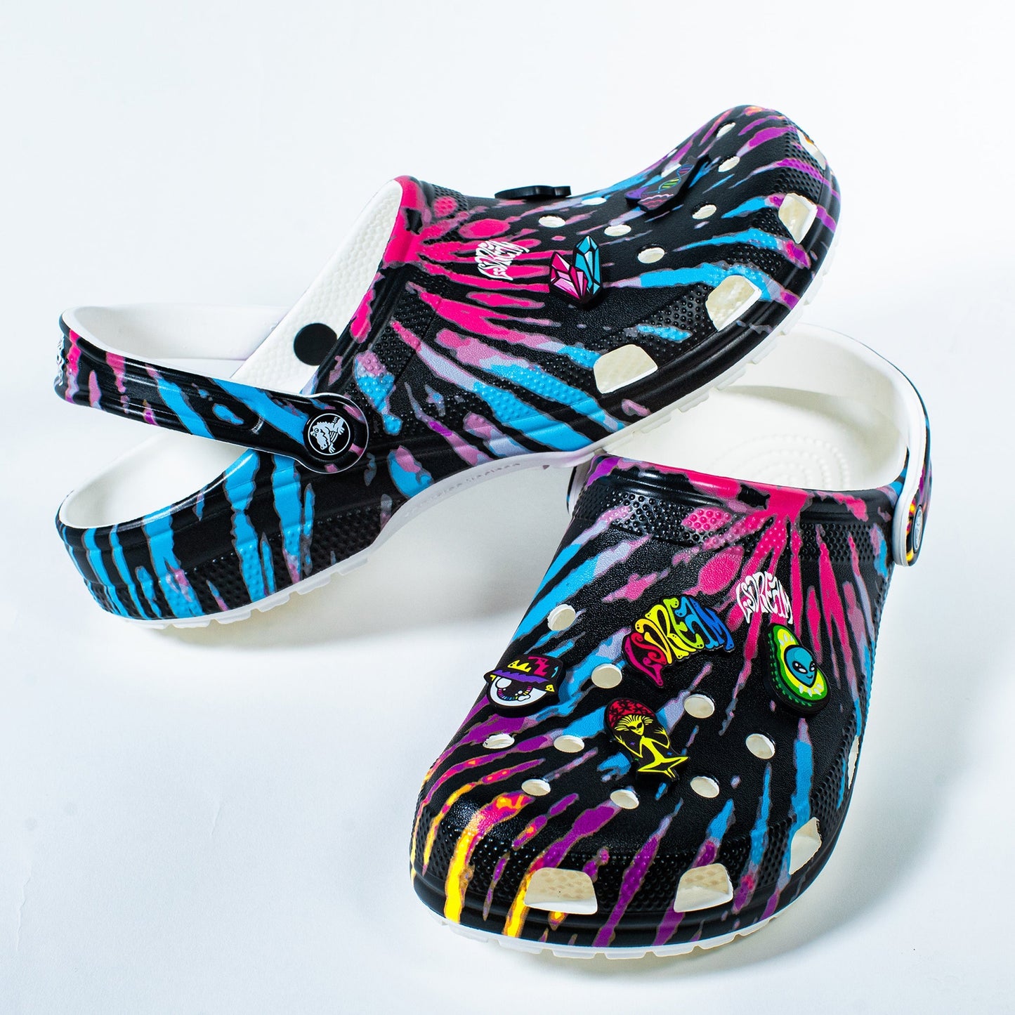LSDREAM - Custom Tie Dye Crocs