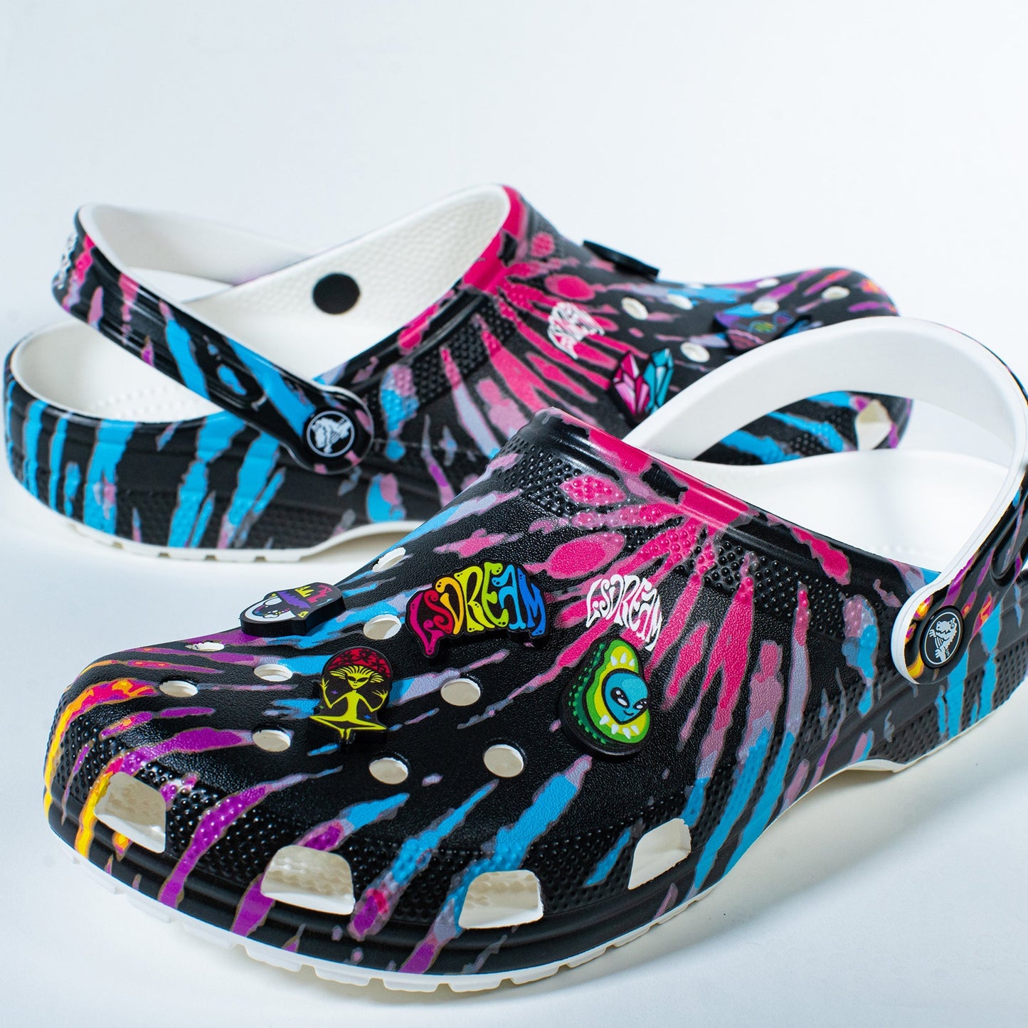 LSDREAM - Custom Tie Dye Crocs