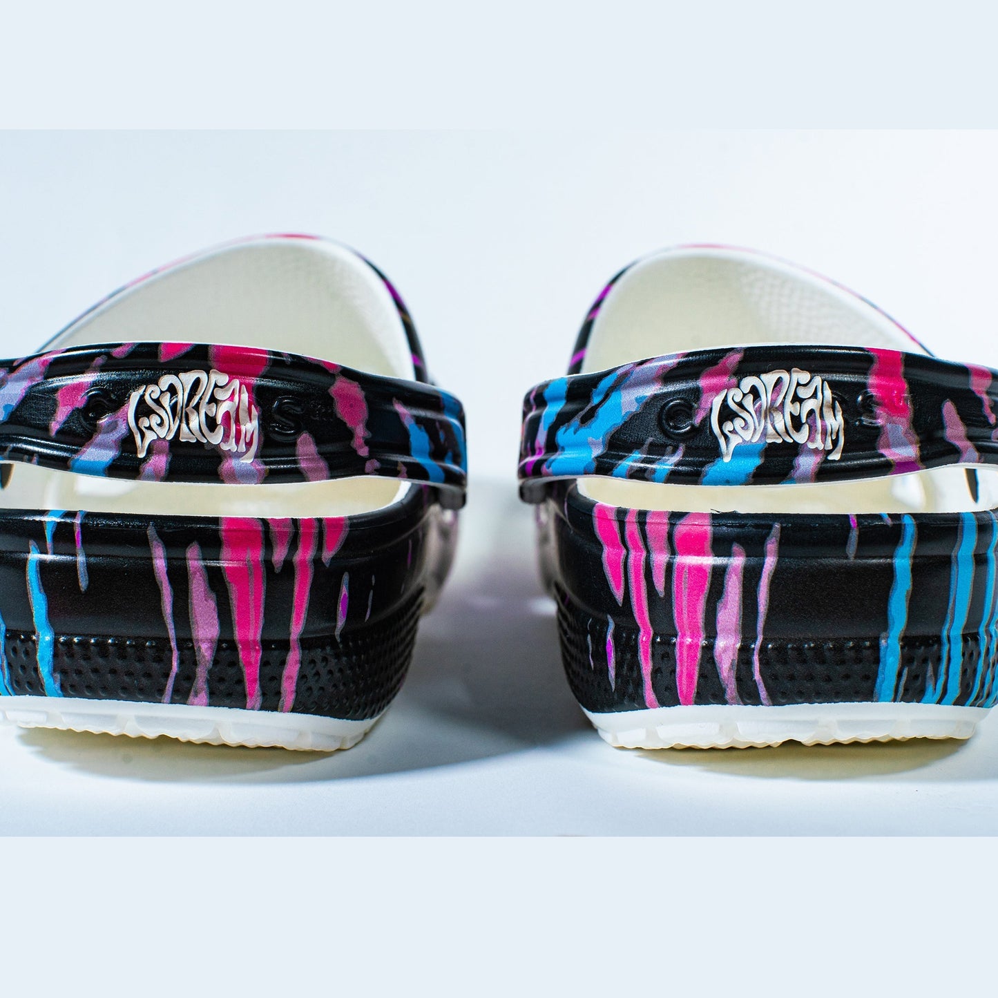 LSDREAM - Custom Tie Dye Crocs