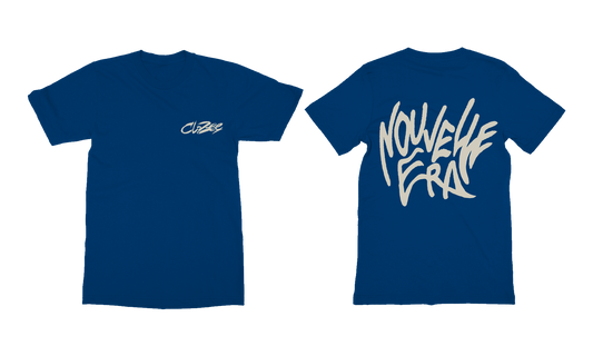 Blue Nouvelle Era Tee (6603940495454)