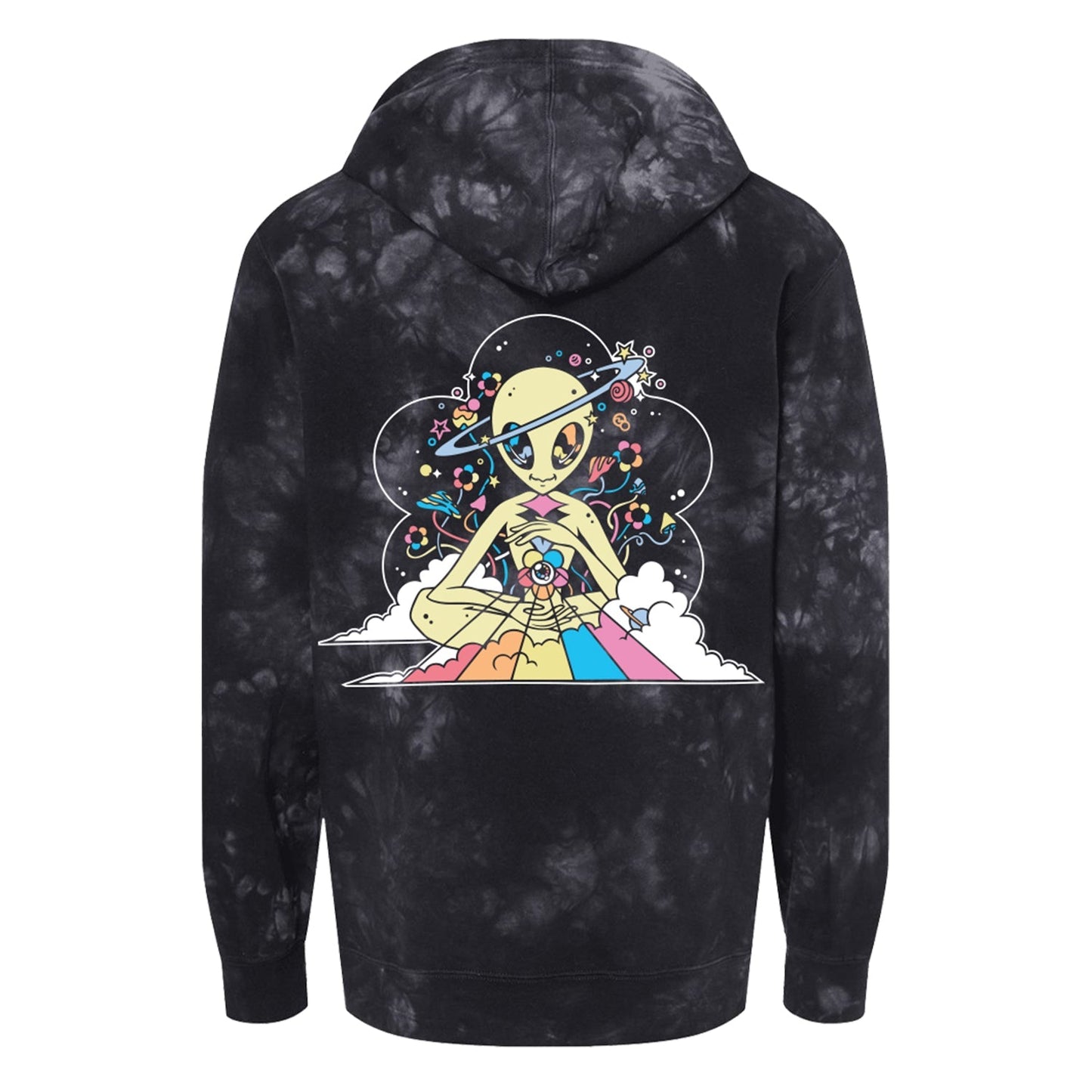 Cosmic Love Tie Dye Hoodie