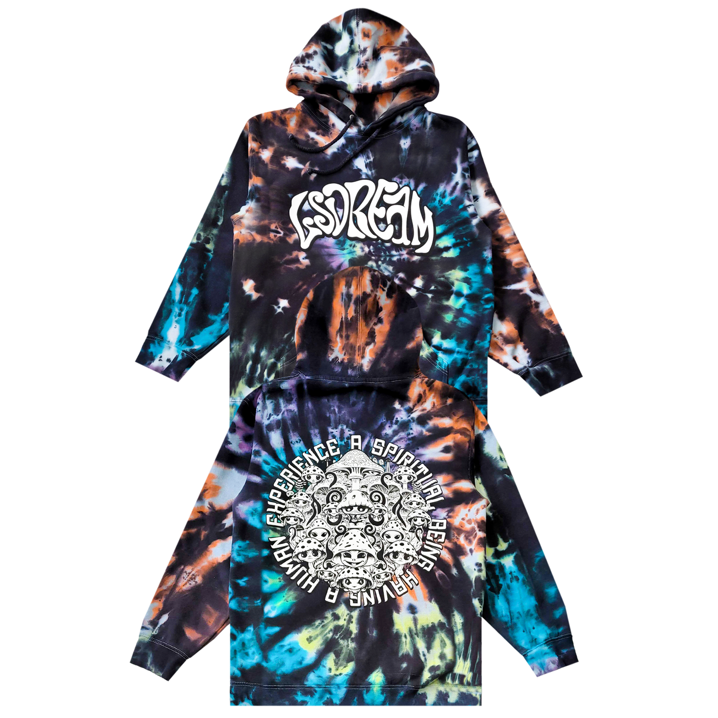 LSDREAM - Choose Your Adventure Tie Dye Hoodie