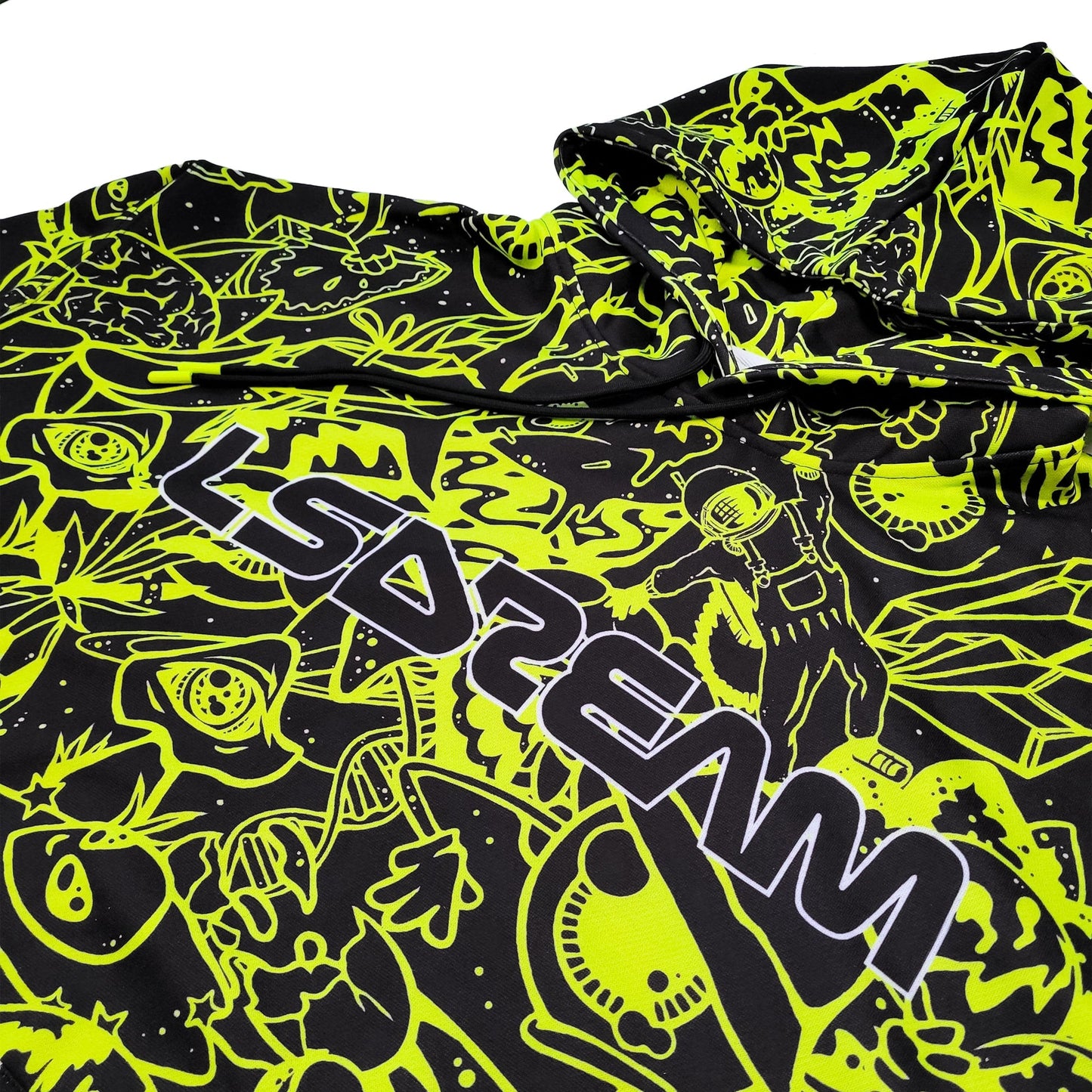 LSDREAM - Weird Friends Hoodie - Yellow / Blk