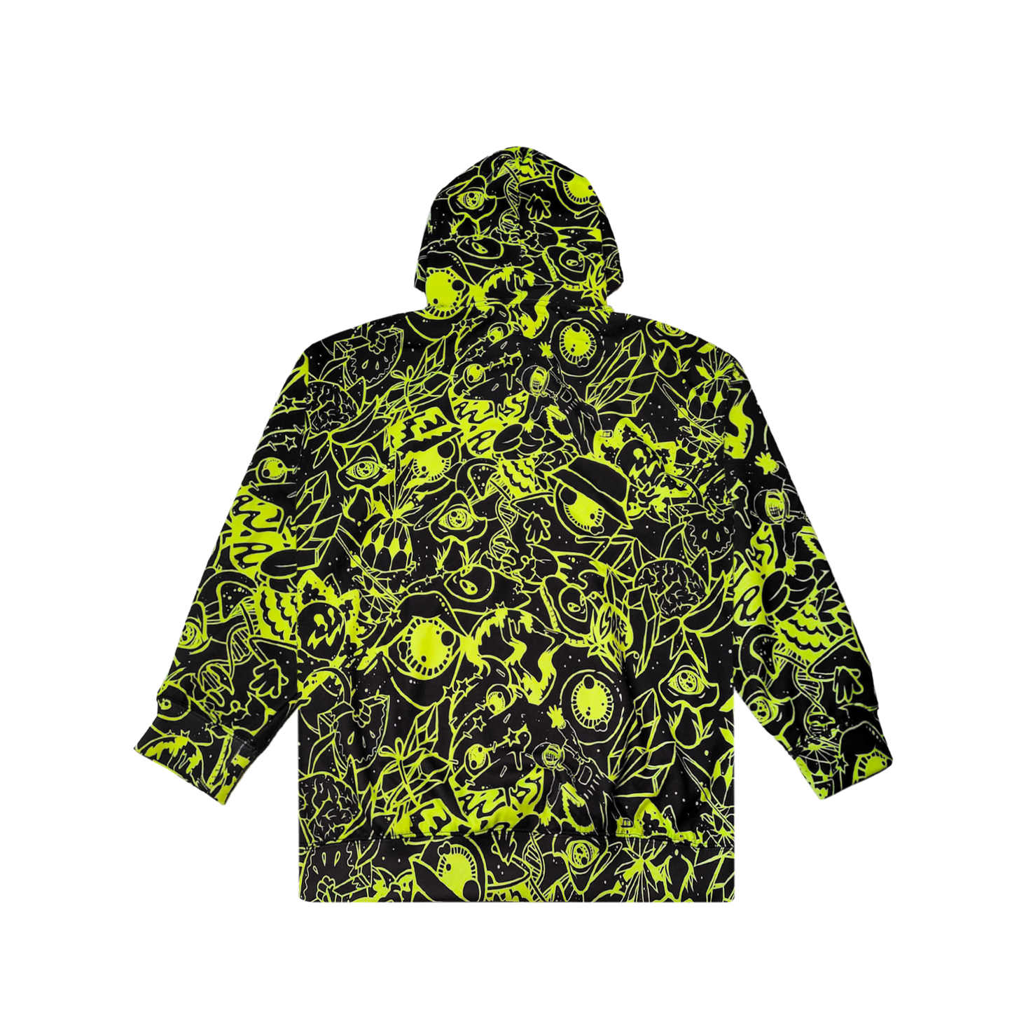 LSDREAM - Weird Friends Hoodie - Yellow / Blk