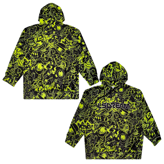 LSDREAM - Weird Friends Hoodie - Yellow / Blk