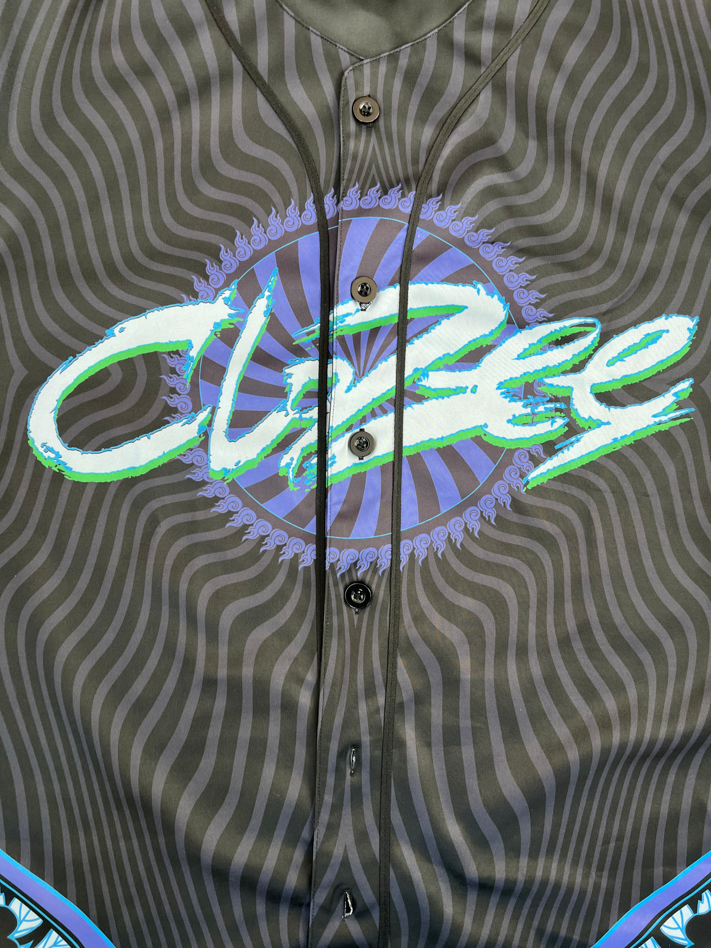 CloZee - Flame Baseball Jersey