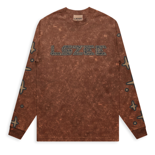 Avail 11/29 @ 11:11am PT - LSZEE - Joshua Tree Tie Dye Longsleeve