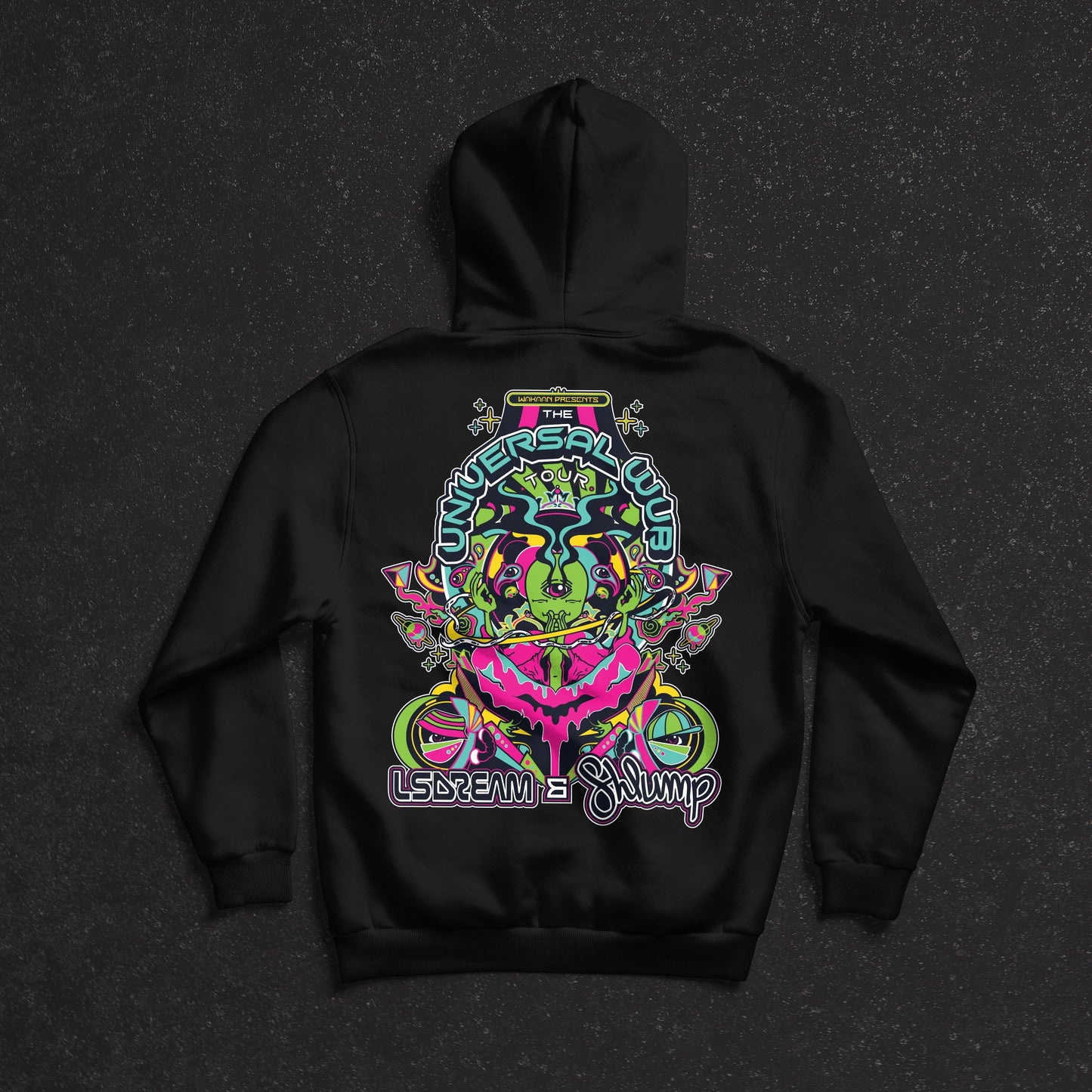 LSDREAM x Shlump Universal Wub Tour Hoodie