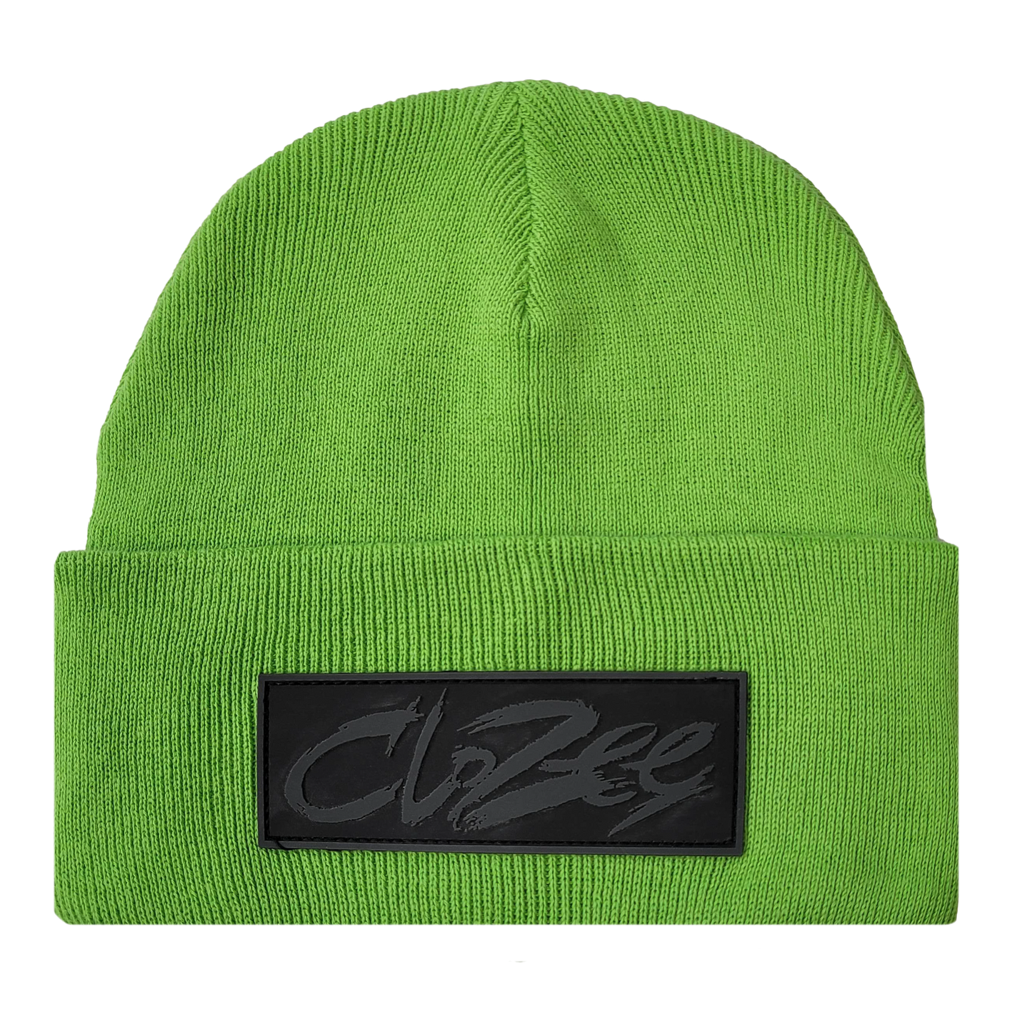 CloZee - Logo - Neon Green Beanie