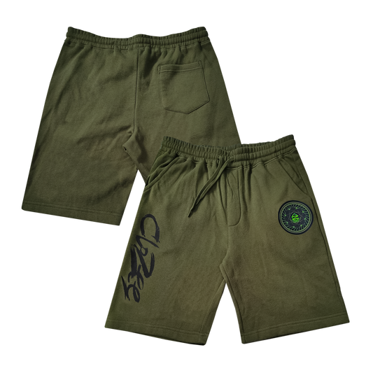 Green Earth Shorts - Olive