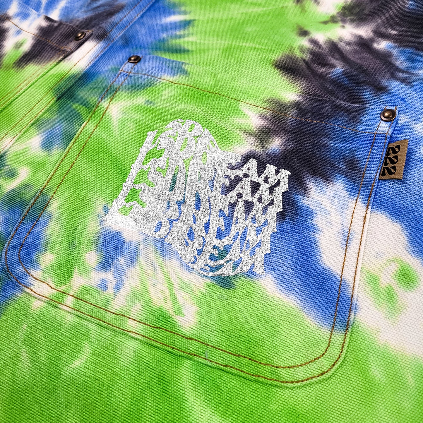 LSDREAM CUSTOM TIE-DYE OVERALLS - V2 (limited time pre order)
