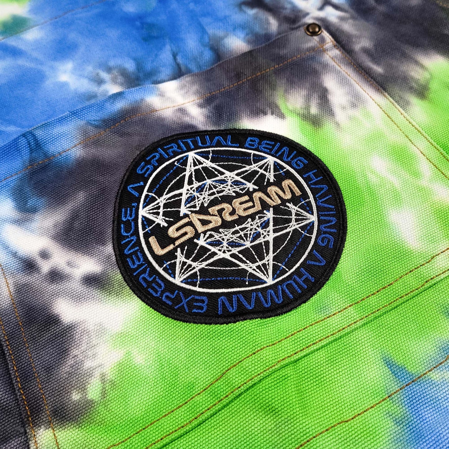 LSDREAM CUSTOM TIE-DYE OVERALLS - V2 (limited time pre order)
