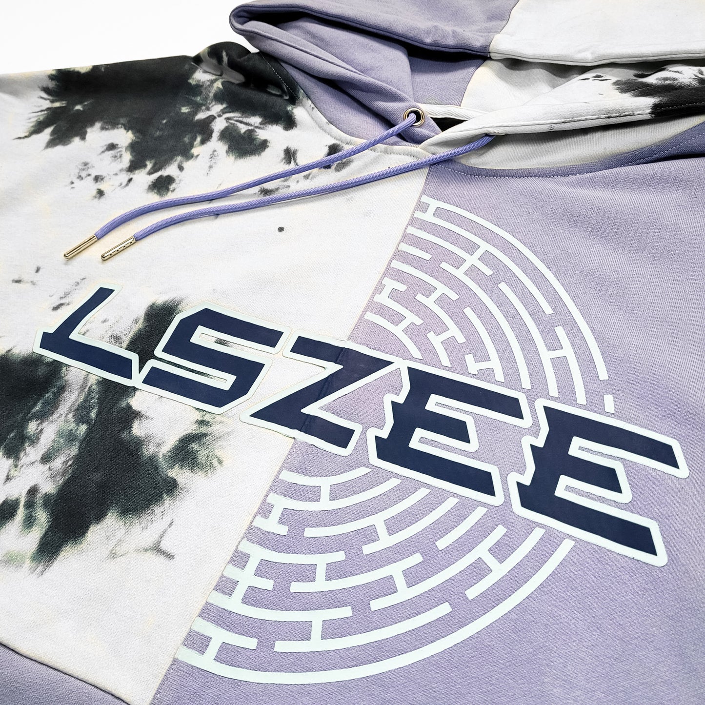 Avail 11/29 @ 11:11am PT - LSZEE - ALTR Patchwork Hoodie - Blue / White