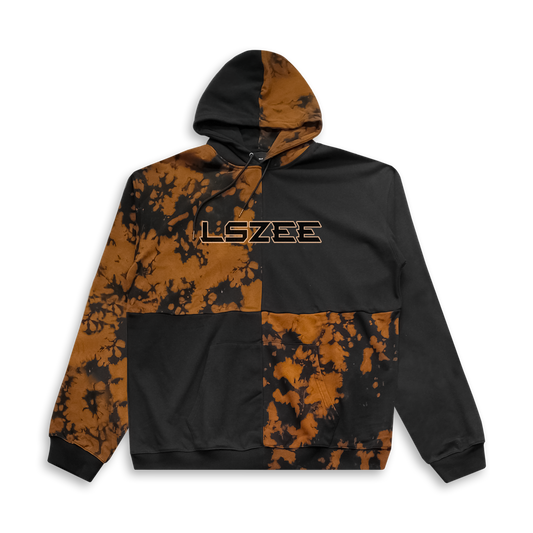 Avail 11/29 @ 11:11am PT - LSZEE - ALTR Patchwork Hoodie - Orange / Black