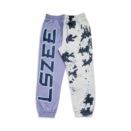 Avail 11/29 @ 11:11am PT - LSZEE - ALTR Patchwork Sweats - Blue / White