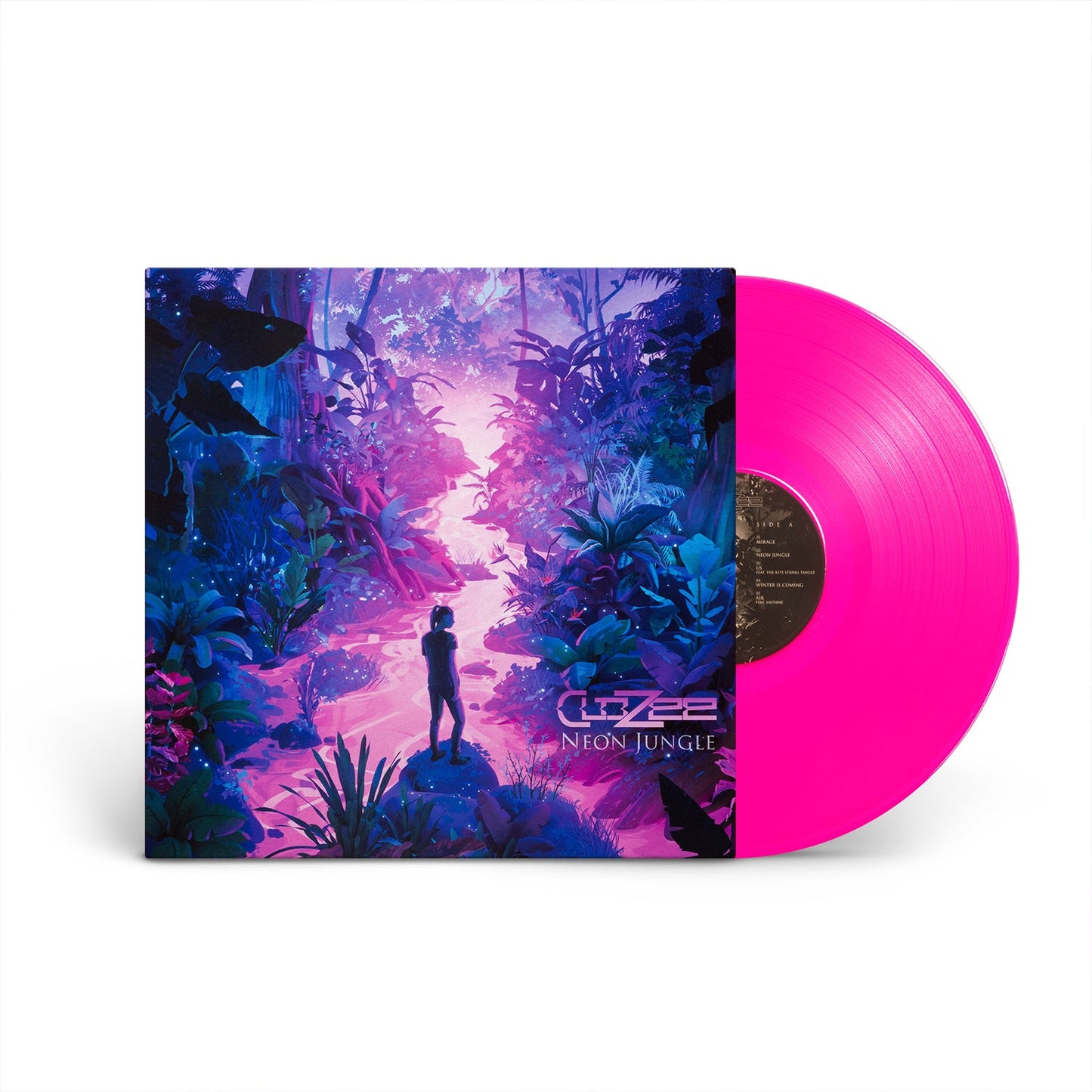 CloZee - Neon Jungle 12" Vinyl (Hot Pink)