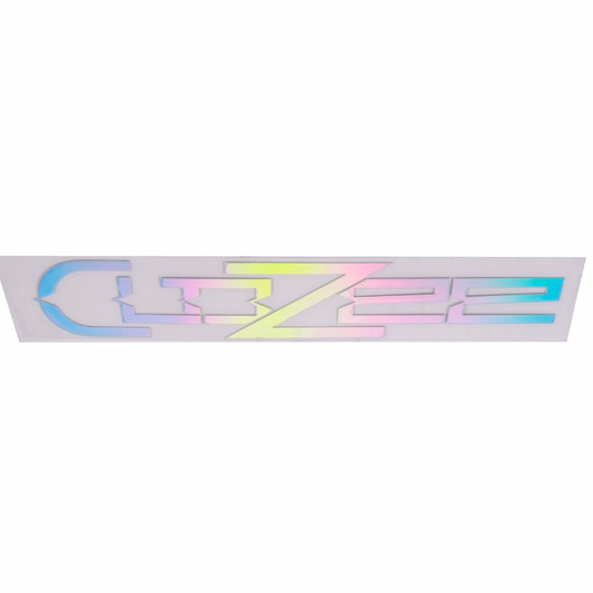 CloZee - Standard Logo Holographic Car Decal