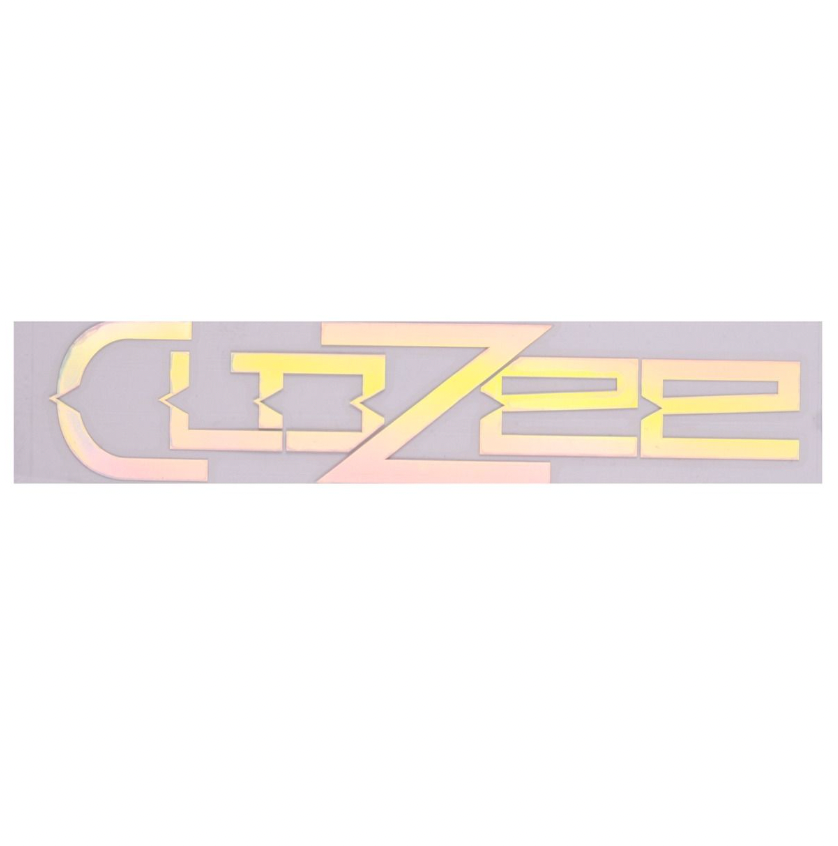 CloZee - Standard Logo Holographic Car Decal