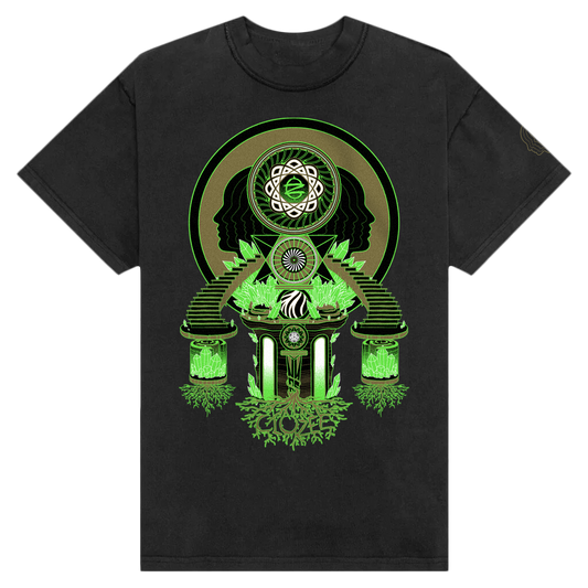 CloZee - Green Earth Short Sleeve - Black