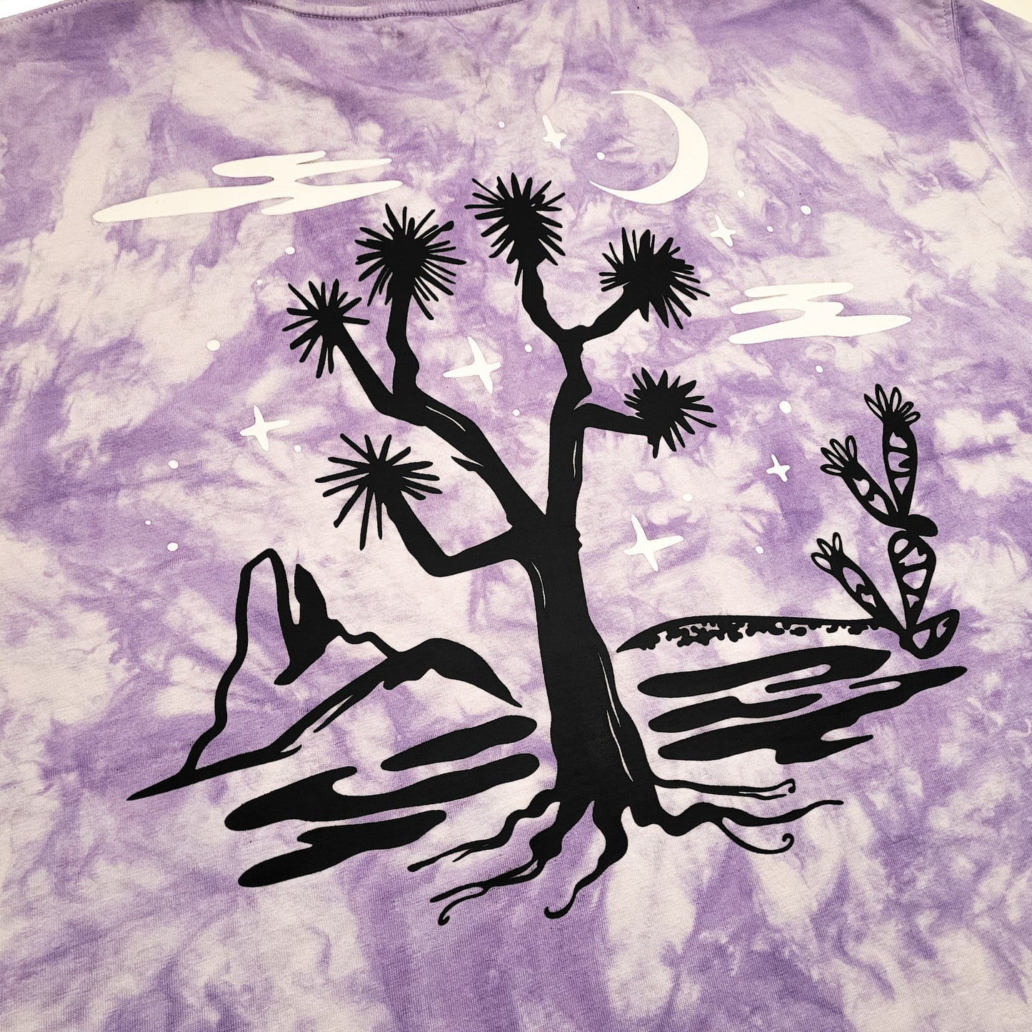 Avail 11/29 @ 11:11am PT - LSZEE - Joshua Tree Tie Dye Tee - Purple