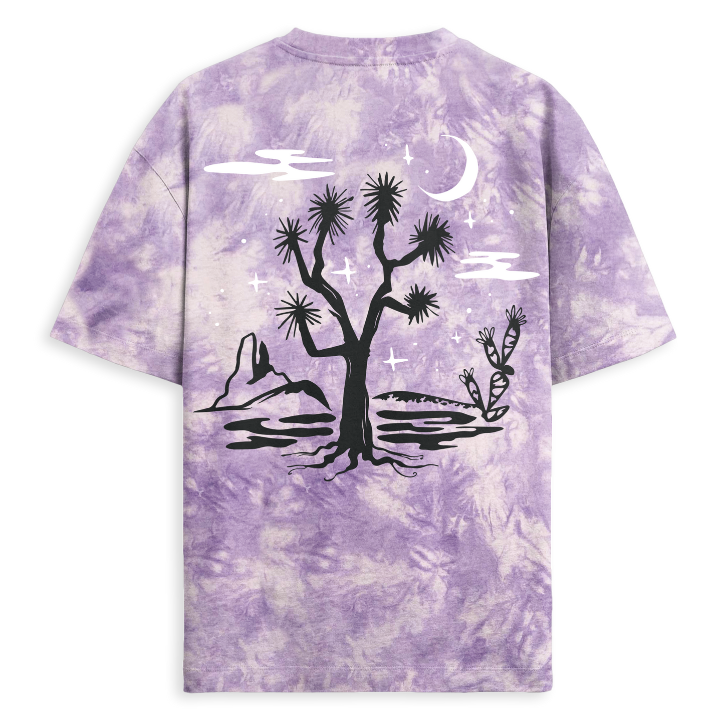 Avail 11/29 @ 11:11am PT - LSZEE - Joshua Tree Tie Dye Tee - Purple