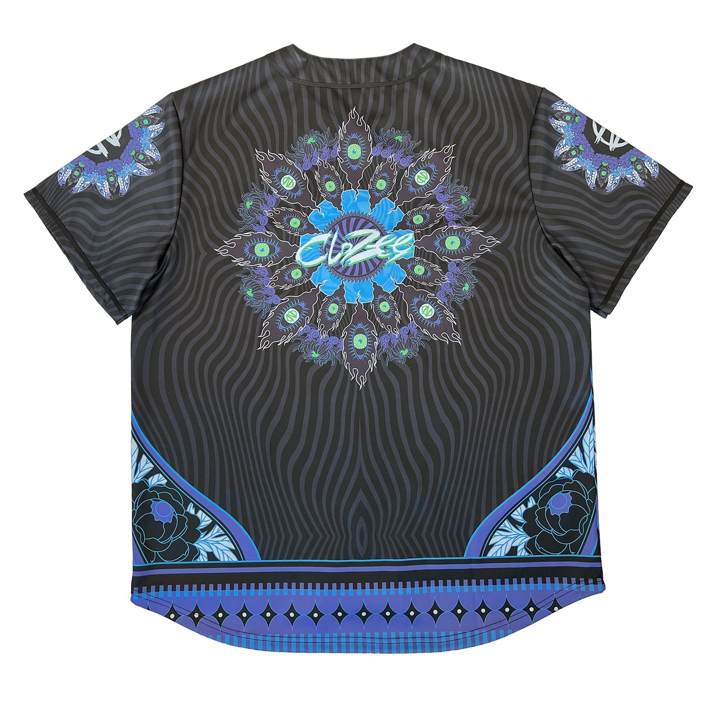 CloZee - Flame Baseball Jersey