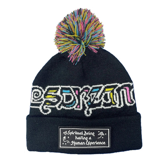 Cosmic Love Pom Beanie