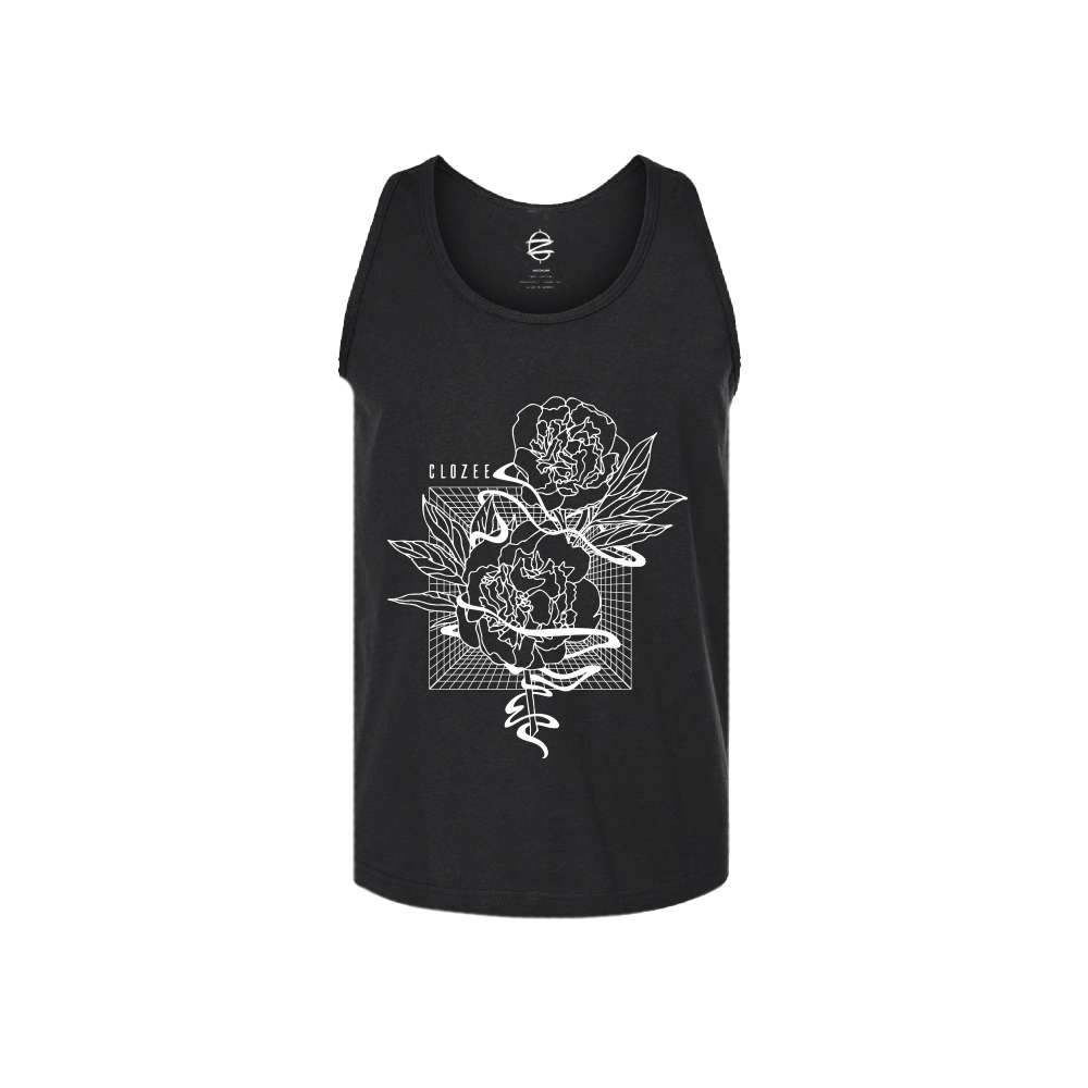 Avail 11/29 @ 11:11am PT - CLOZEE - Rose Noir Tank Top