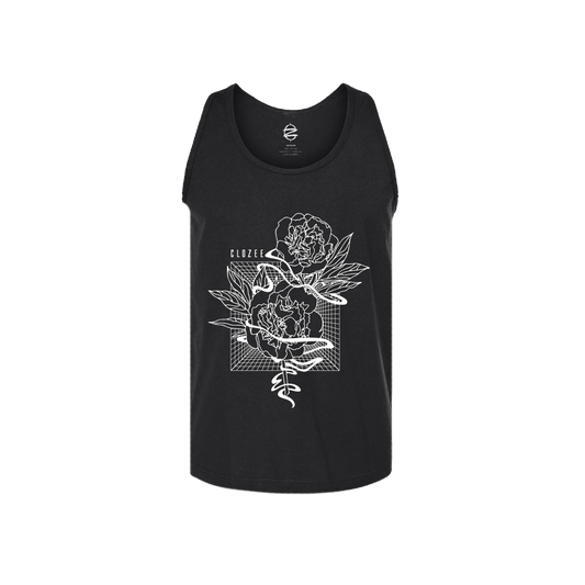 Avail 11/29 @ 11:11am PT - CLOZEE - Rose Noir Tank Top