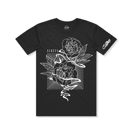 Avail 11/29 @ 11:11am PT - CLOZEE - Rose Noir Tee