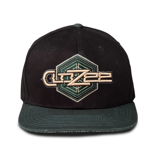 CloZee - Forest Green Snapback - Black/Green