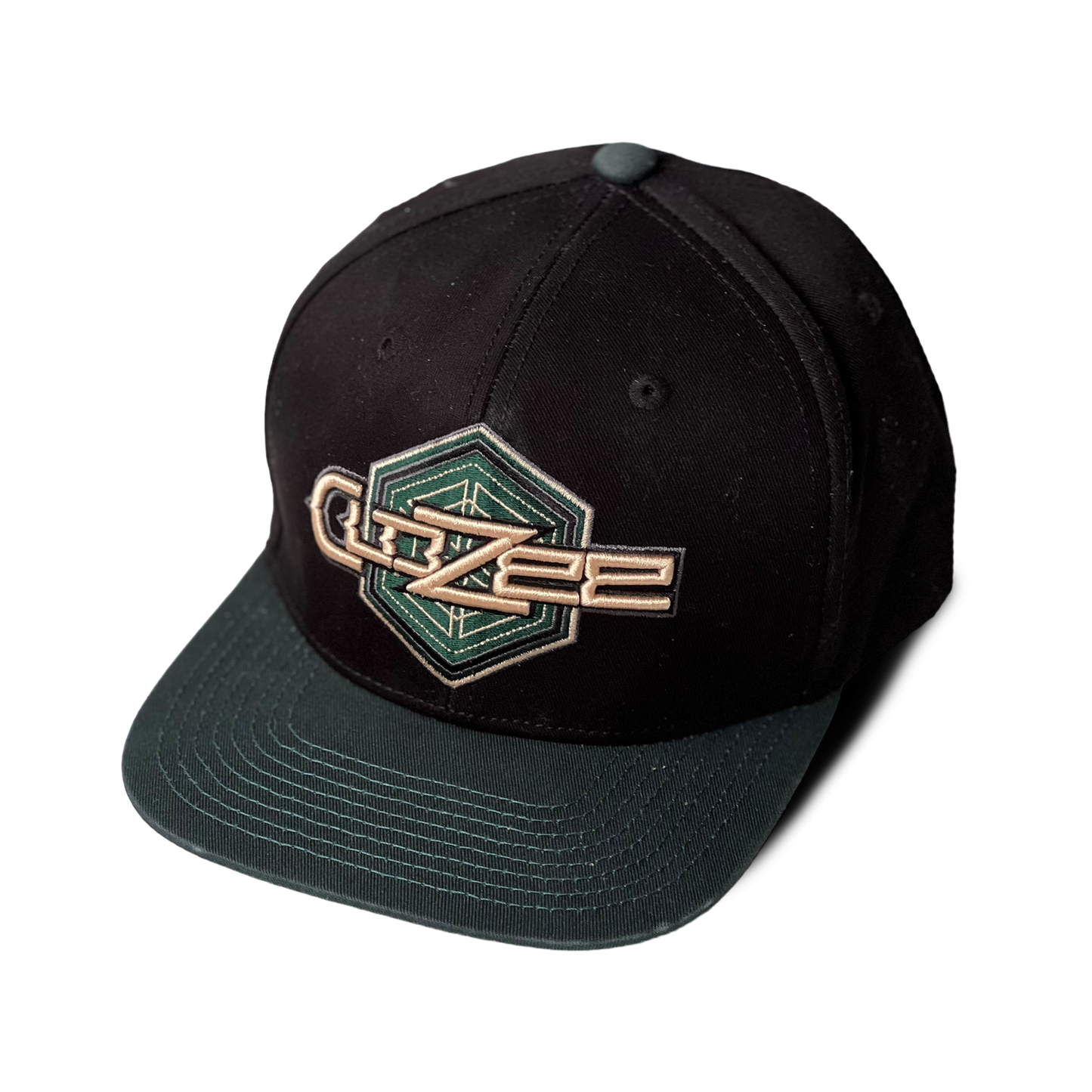 CloZee - Forest Green Snapback - Black/Green