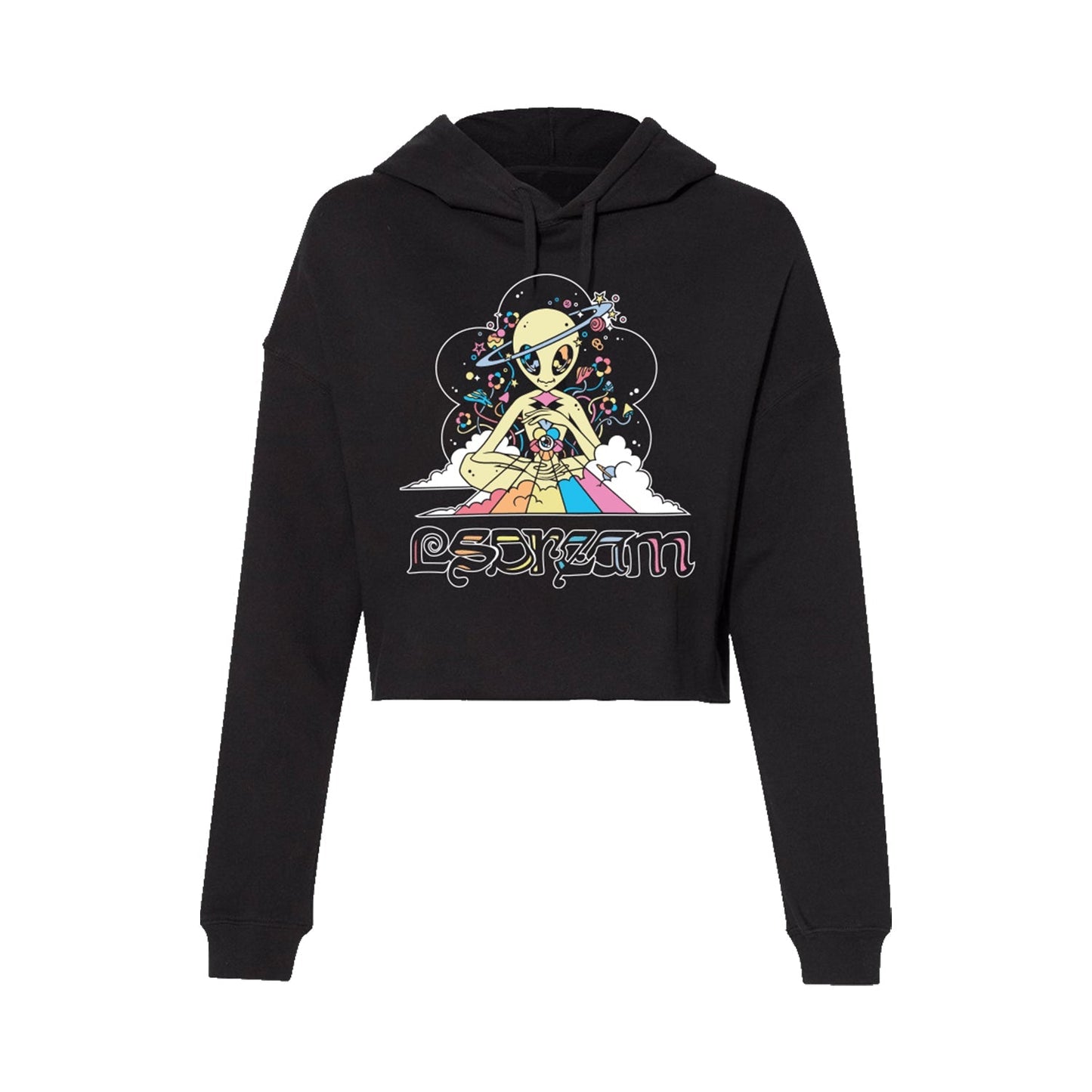 LSDREAM - Cosmic Love Crop Hoodie