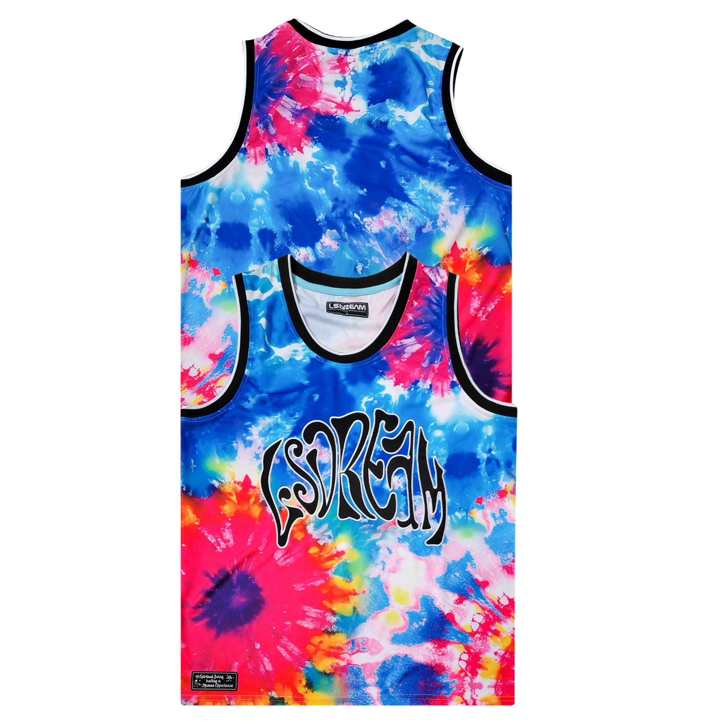 LSDREAM - Basketball Jersey - Tie Dye