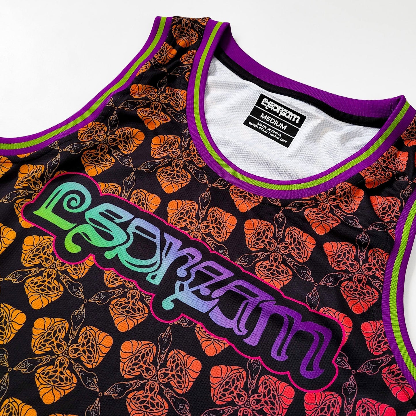 LSDREAM - Rainbow Basketball Jersey - Mushkaba