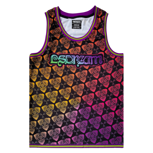 LSDREAM - Rainbow Basketball Jersey - Mushkaba