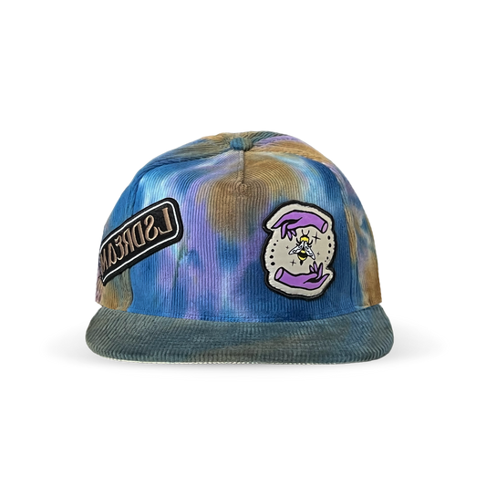 LSDREAM - Tie Dye Patch Corduroy Hat