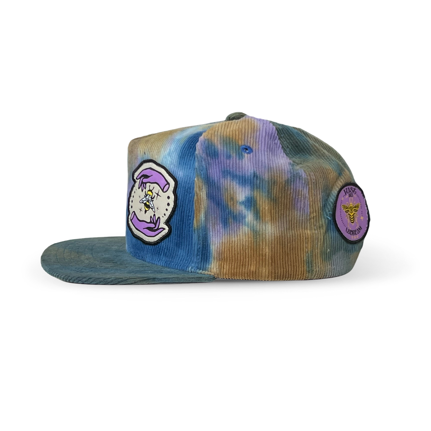 LSDREAM - Tie Dye Patch Corduroy Hat