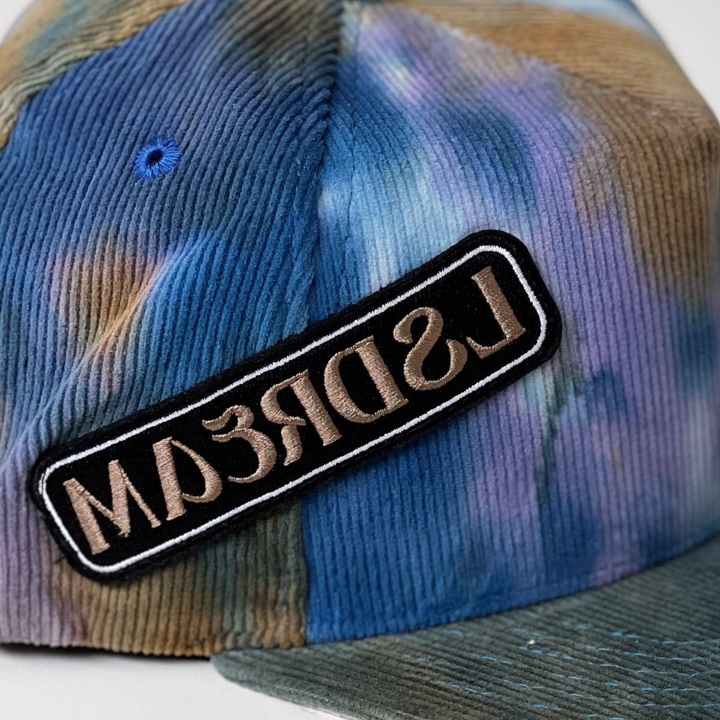 LSDREAM - Tie Dye Patch Corduroy Hat