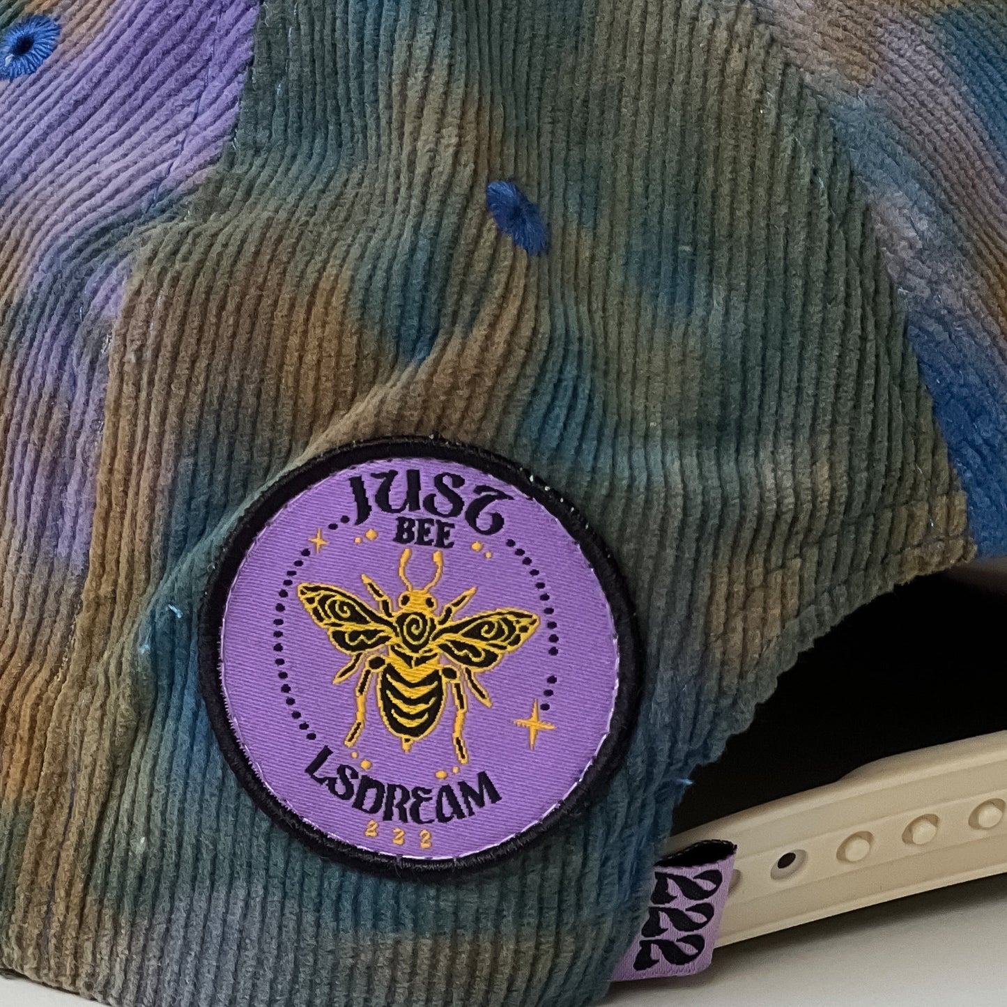 LSDREAM - Tie Dye Patch Corduroy Hat