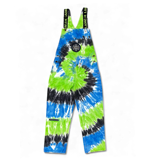 LSDREAM CUSTOM TIE-DYE OVERALLS - V2 (limited time pre order)