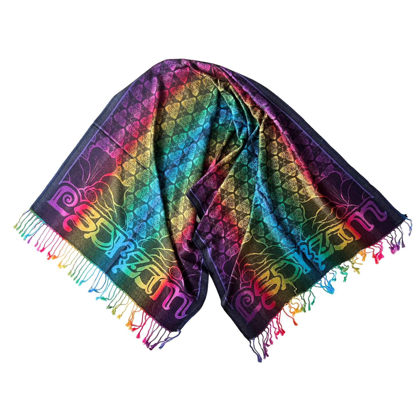 LSDREAM - Rainbow Woven Pashmina